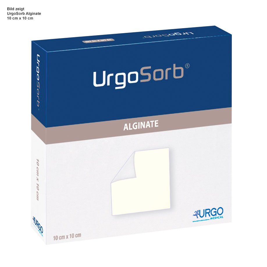 Urgosorb - Steriler, saugfähiger Wundverband aus Calciumalginat (SSB-fähig)