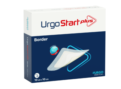 UrgoStart Plus Border - Wundverband aus TLC-NOSF-Matrix und Polyabsorbierende Fasern (SSB-fähig)