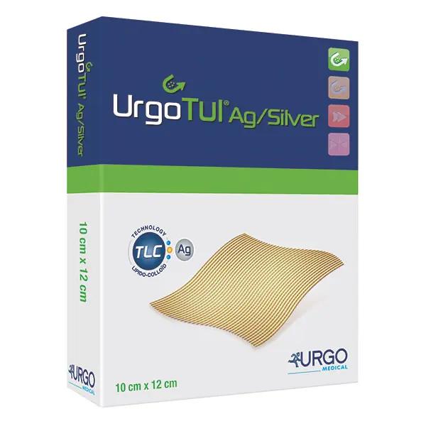 UrgoTül Ag/Silver - Antibakterielle Gazewundauflage mit Polyestergitter mit TLC-Ag