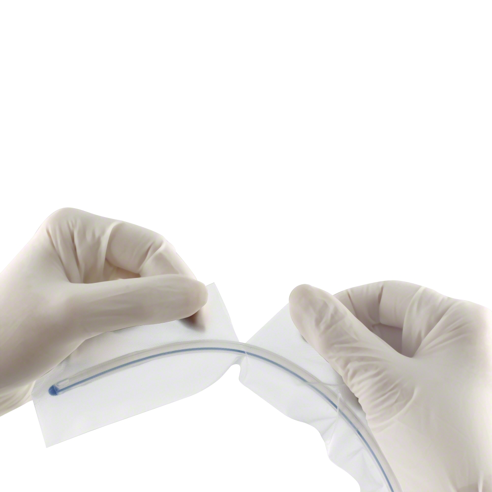 Urimed Cath Silikon-Dauerkatheter - Ch. 18, 42 cm lang, steril verpackt, mit Nelatonspitze