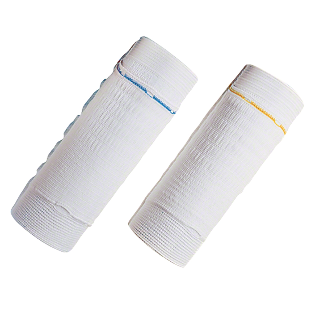 Urimed fix - Elastische Beinmanschette zur Fixierung von Beinbeuteln - Medium bis 80 cm blau