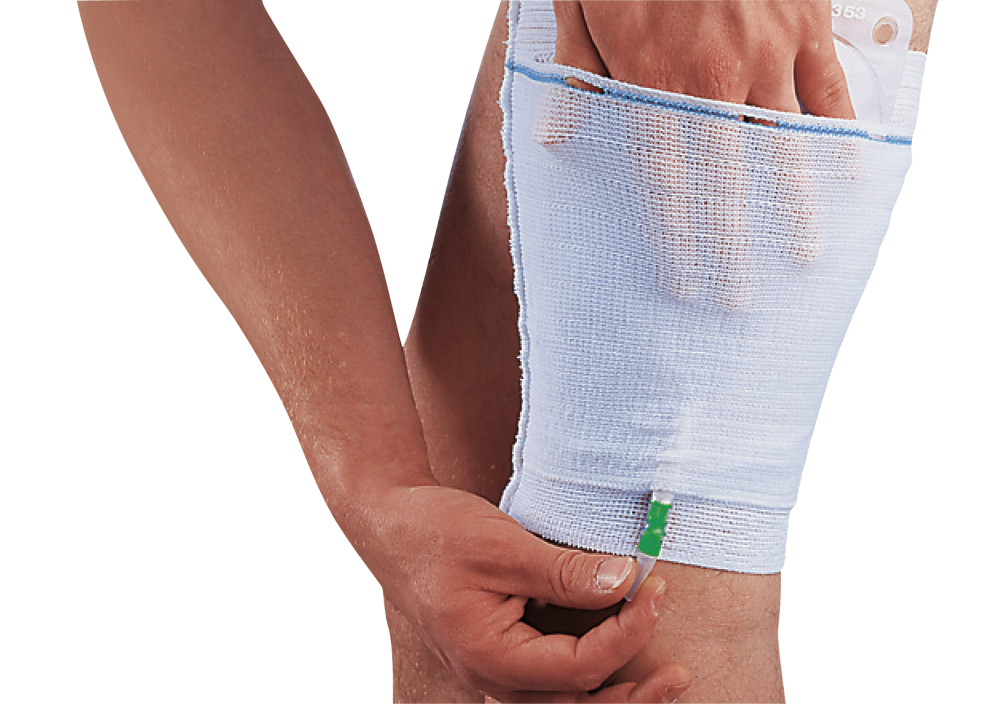 Urimed fix - Elastische Beinmanschette zur Fixierung von Beinbeuteln