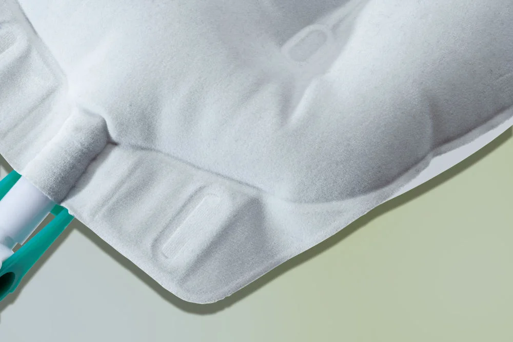 Urimed Tribag Plus Beinbeutel steril - Vliesrückseite, latexfrei, mit Sicherheitsventil
