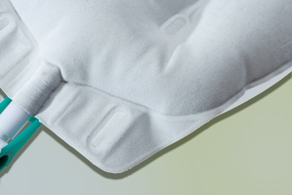 Urimed Tribag Plus Beinbeutel unsteril - Vliesrückseite, latexfrei, mit Sicherheitsventil