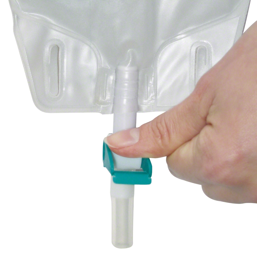 Urimed Tribag Plus Beinbeutel unsteril - Vliesrückseite, latexfrei, mit Sicherheitsventil