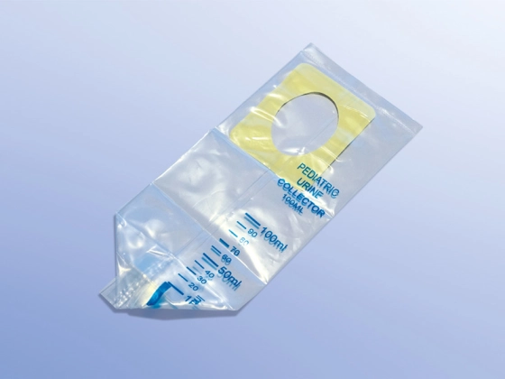 Urinbeutel für Kinder  100 ml - 100 Stück zum Ankleben, ohne Ablauf (SSB-fähig)