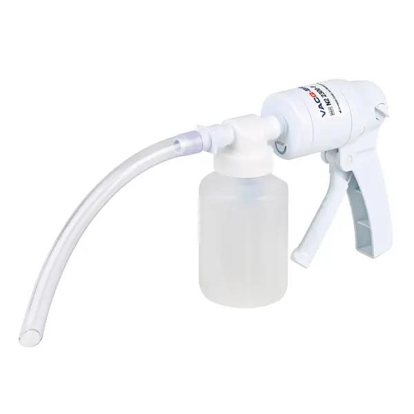 Vakuum Absaugpumpe Spezial-Set mit Absaugbehälter, Yankauer Softkatheter, Universaladapter
