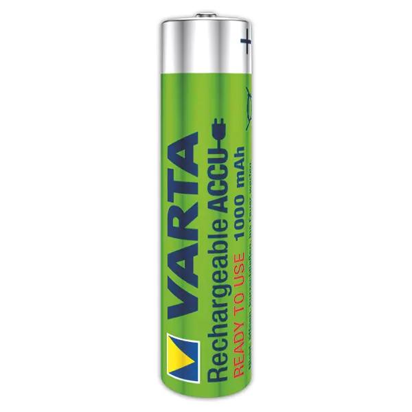 VARTA ACCUS - Aufladbare Batterien, niedrige Selbstentladung und lange Lebensdauer