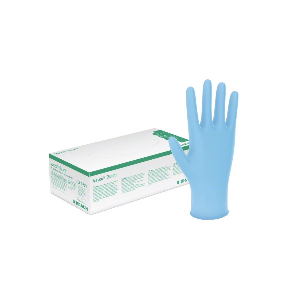 Vasco Guard Nitril blau - unsterile Untersuchungshandschuhe, latex- und puderfrei