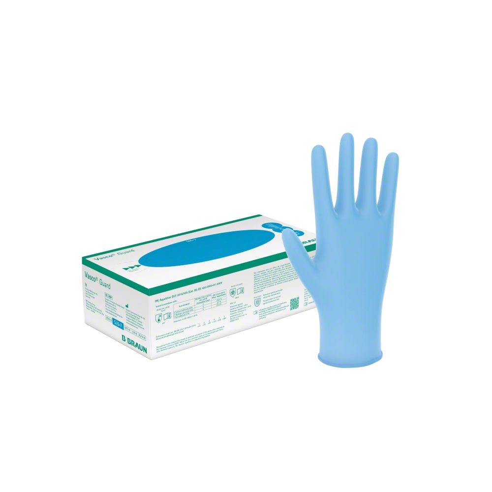 Vasco Guard Nitril blau - unsterile Untersuchungshandschuhe, latex- und puderfrei