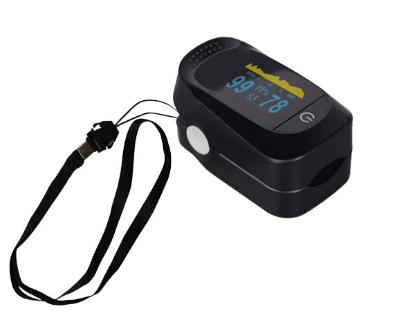 VISOMAT Pulsoximeter PO50 mit zweifarbigem OLED-Display 