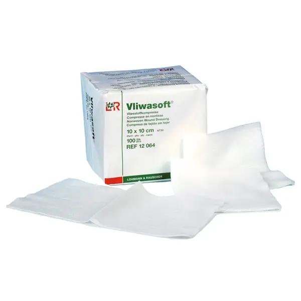 Vliwasoft - Weiche und anschmiegsame Universalkompresse aus Vliesstoff (SSB-fähig)