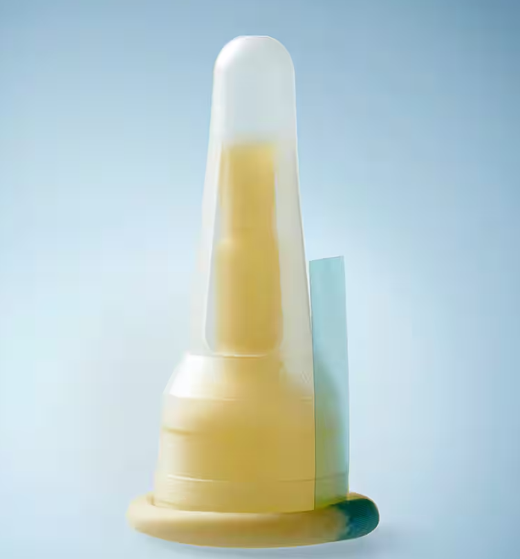 Conveen Kondom-Urinale, Latex, einteilig - mit Abrollstreifen zur einfachen Anwendung