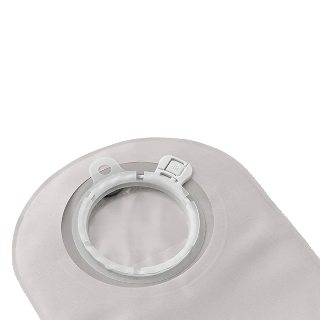 SenSura Mio Click Ausstreifbeutel - Rastring 60mm, Transparenter Maxi Beutel, 30 Stück