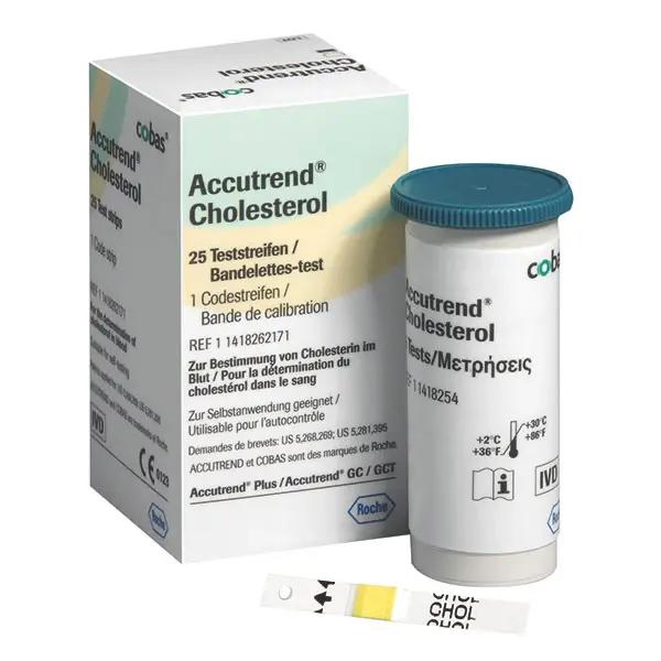 Accutrend Cholesterol Teststreifen