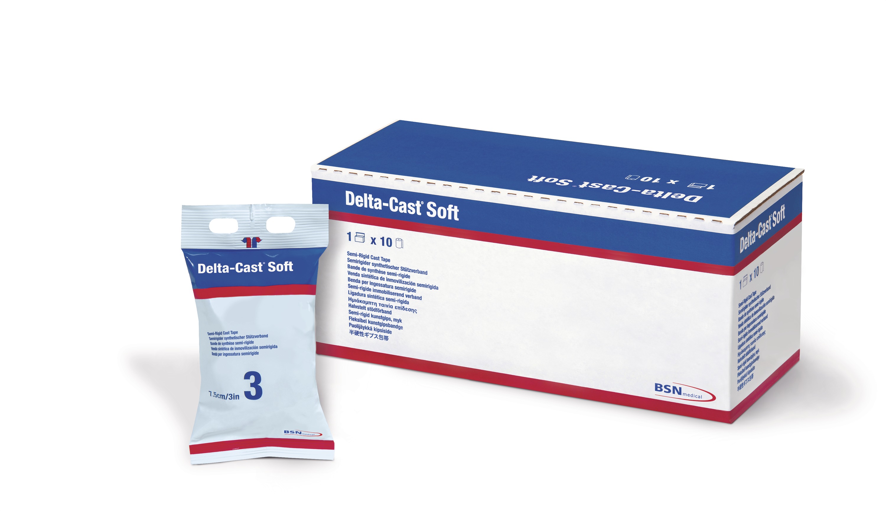 Delta-Cast Soft - Semi-Rigider Stützverband zur funktionellen Ruhigstellung