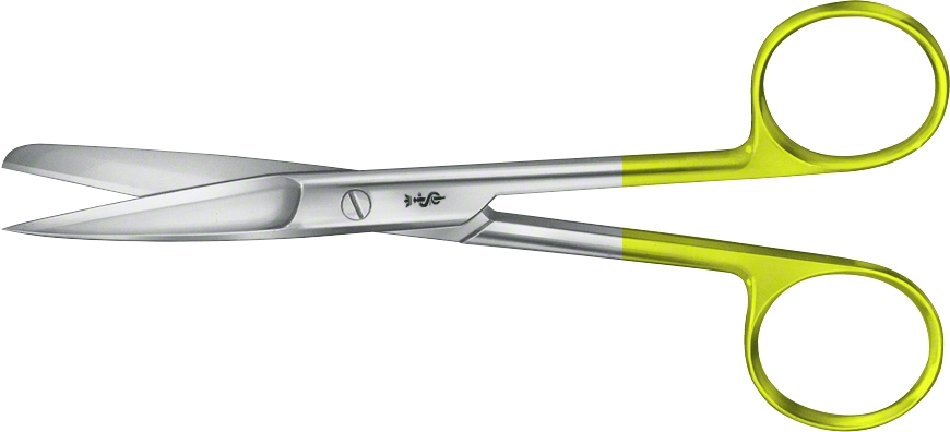 Durotip Chirurgische Schere, gerade - Hartmetall, standard, spitz/stumpf, 14,5 cm