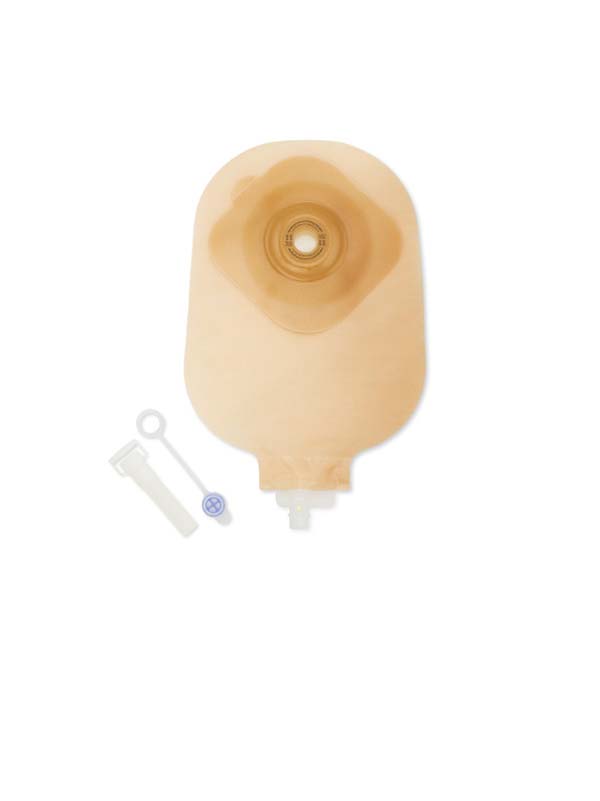 DANSAC Nova 1 Urostomie Convex - Urostomiebeutel mit 6 mm Konvexität und Einlagering