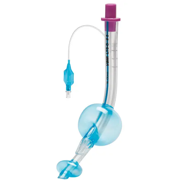 10er Set: Larynx-Tubus LTS-D - Doppellumiger Tubus mit Drainagekanal zum Einmalgebrauch