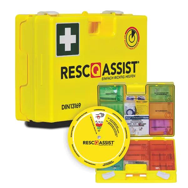 Resc-Q-Assist Q100 - Erste-Hilfe-Koffer gefüllt nach DIN 13169