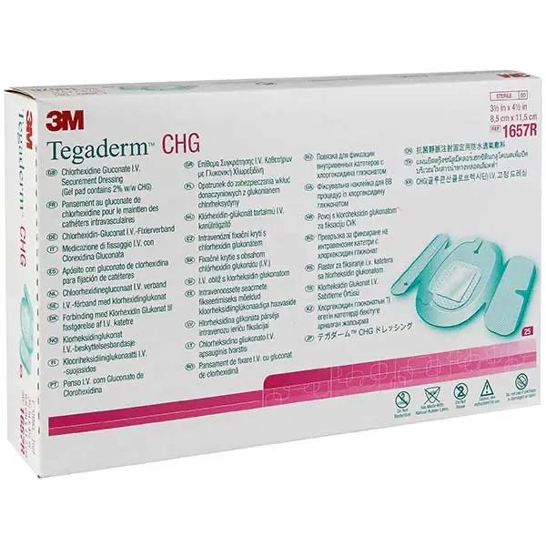 Tegaderm CHG - Fixierverband mit Chlorhexidingluconat zur antimikrobiellen Wirkung