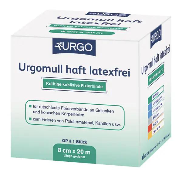 Urgomull haft, latexfrei - Fixierbinde, weiß, auf sich selbst haftend