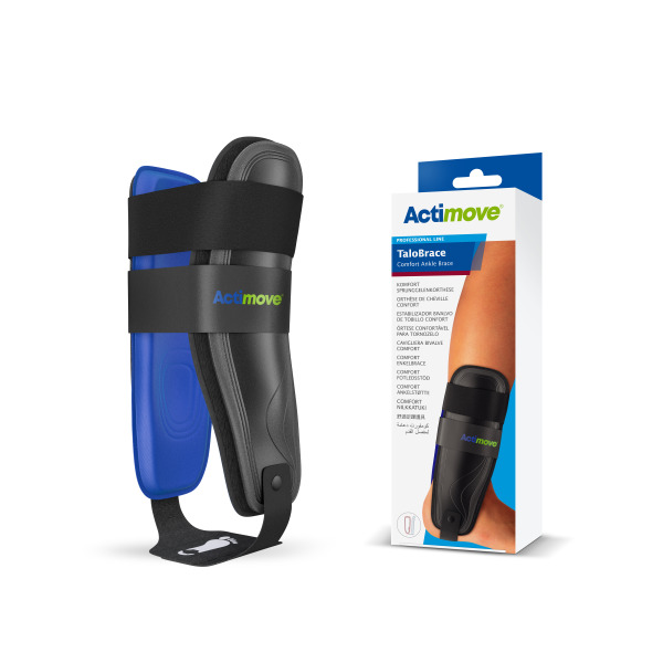 Actimove TaloBrace Sprunggelenkorthese - schwarz/blau