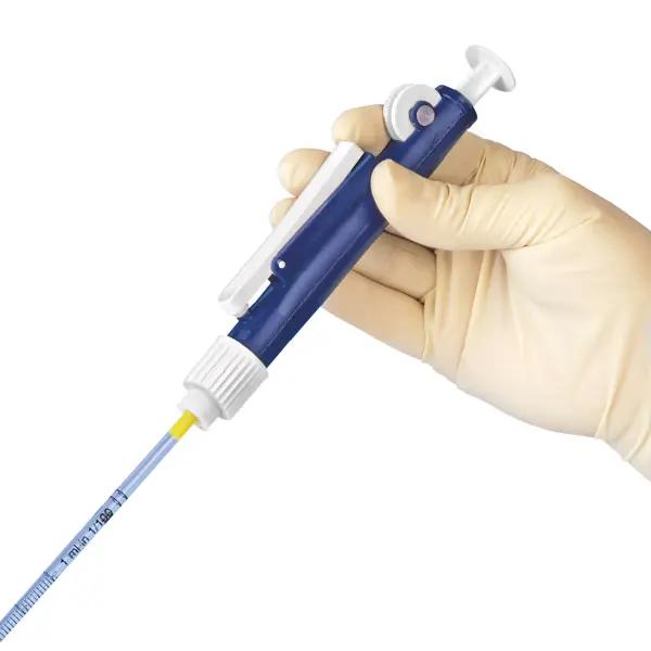 Pipettierhilfe - Zum Aufsetzen auf Plastik- oder Glaspipetten