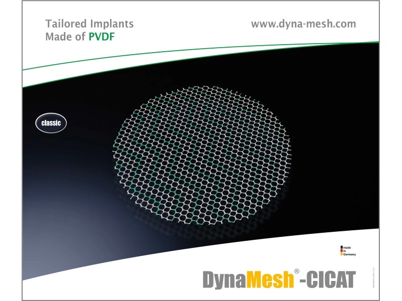 DynaMesh CICAT - Implantat zur Nabelhernien-OP, rund