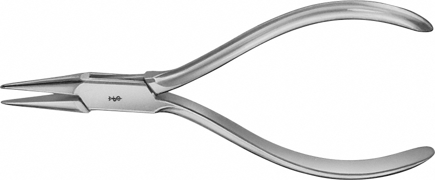 Aesculap MARBURG MODELL Flachzange, 14,0 cm - Maul glatt oder gerieft