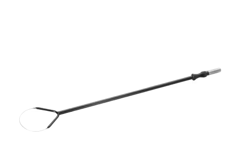 Wolfram-Drahtschlingenelektrode, gerade, 140 mm - abgerundet, isoliert