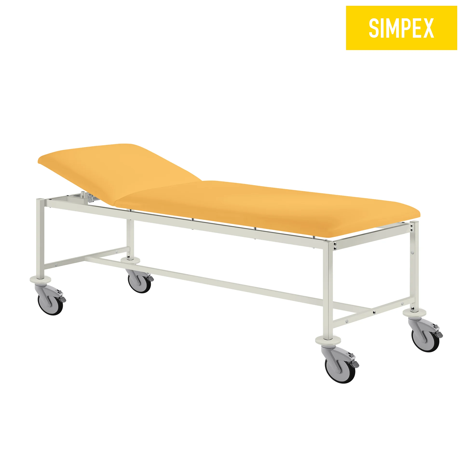 MEDI-LUX Mobil Multifunktionsliege, Polster Classic - Breite 80cm, Mit Rollen, Lederimitat