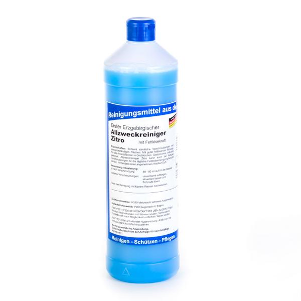 Erster Erzgebirgischer Allzweckreiniger mit Fettlösekraft - 1 Liter