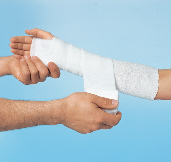 Specialist - weiße Polsterbinden aus Baumwolle und Acrylfaser zu Unterpolsterung