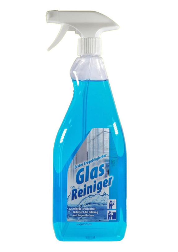 Erster Erzgebirgischer Glasreiniger - 1 Liter Sprühflasche