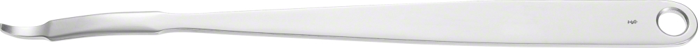 Aesculap Knochenhebel, 16,0 cm - gebogen, Spitze scharf