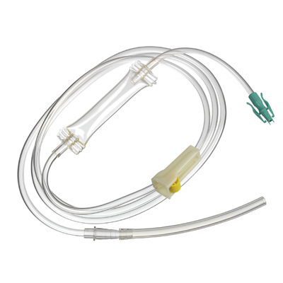 Ecoclick Nr. 1 - Einläufiges Überleitungsgerät für die intra-/postoperative Blasenspülung
