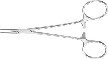HALSTED Arterienklemme (Mosquitoklemme) - gerade, fein, 1x2 Zähne, 125mm