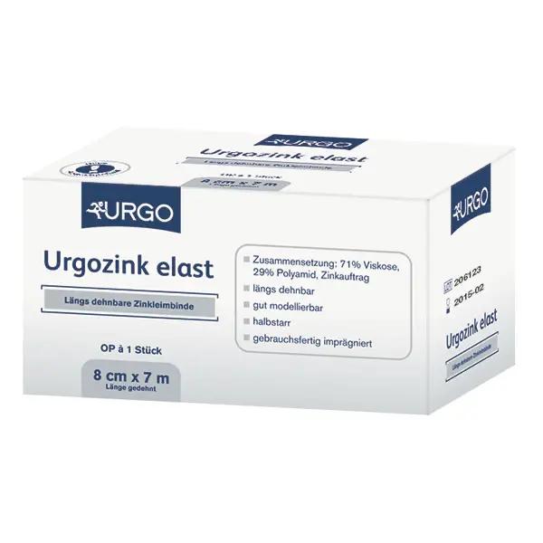 Urgozink Elast - Gebrauchsfertig imprägnierte Zinkleimbinde, Schnelltrocknend