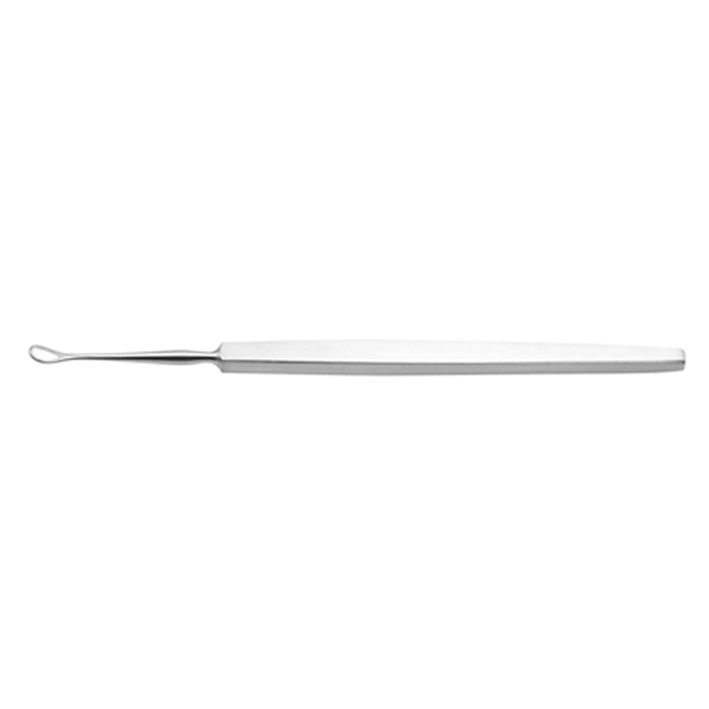 Ohrkürette Langenbeck (Ohrschlinge) - stumpf, 13 cm