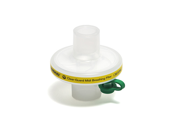 Clear-Guard Midi Bakterien- und Virenfilter - Mit Luer-Anschluss, latexfrei, unsteril