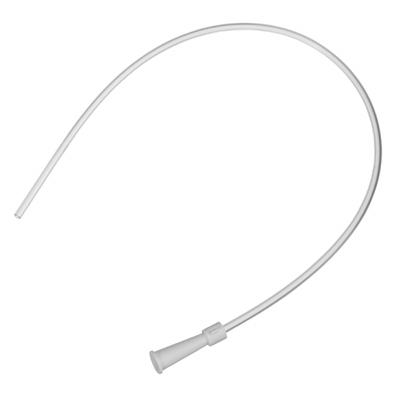 Absaugkatheter Typ Standard - Gerade, Zentrale Öffnung, 2 seitlich versetzte Augen, 52 cm