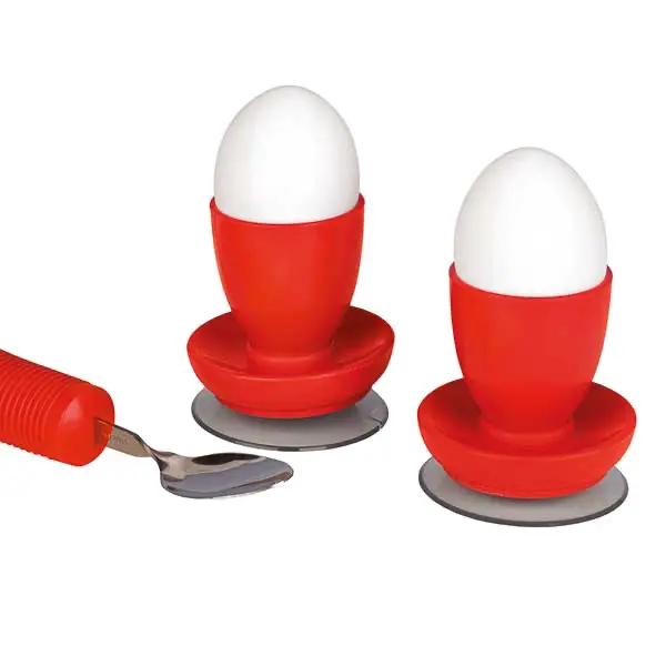 Eierbecher mit Saugnapf für Rutschfestigkeit - 1 Paar