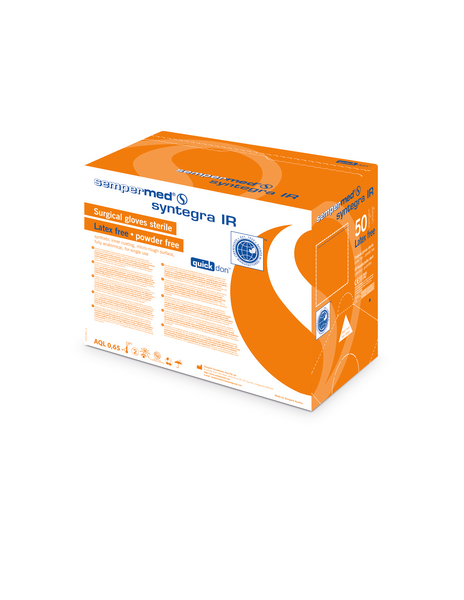 Sempermed Syntegra IR, steril - OP-Handschuhe aus synthetischem Polyisopren, 50 Paar