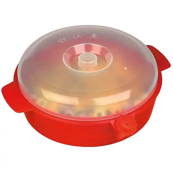 Warmhalteteller mit Deckel - Spülmaschinenfest, nicht mikrowellentauglich