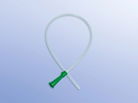 Absaugkatheter weich 50 cm, 2 Augen, Typ 231 - Mit abgerundeter Spitze, 100 Stück