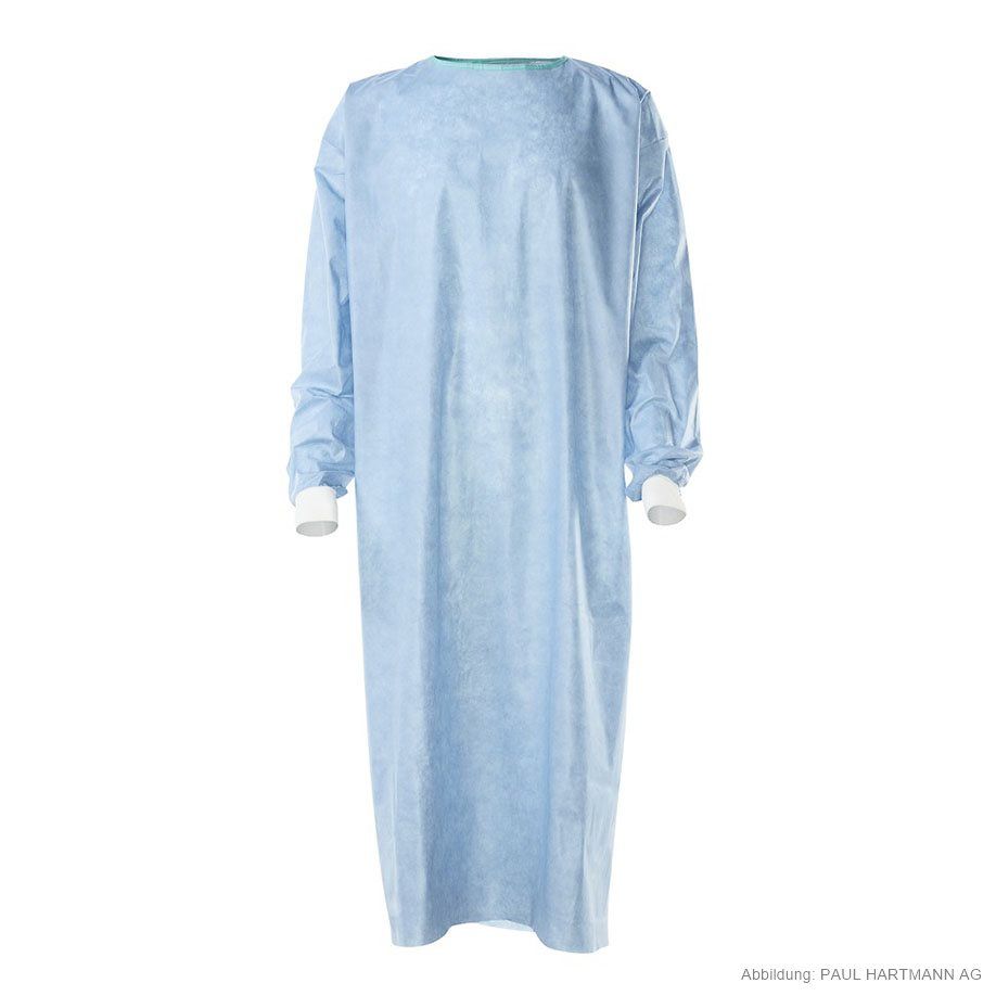 Foliodress gown Protect Basic OP-Bindemantel steril
