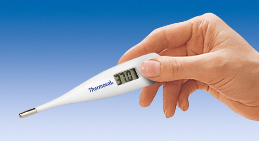 Hartmann Thermoval Standard - Digitales Fieberthermometer Schnellmessung