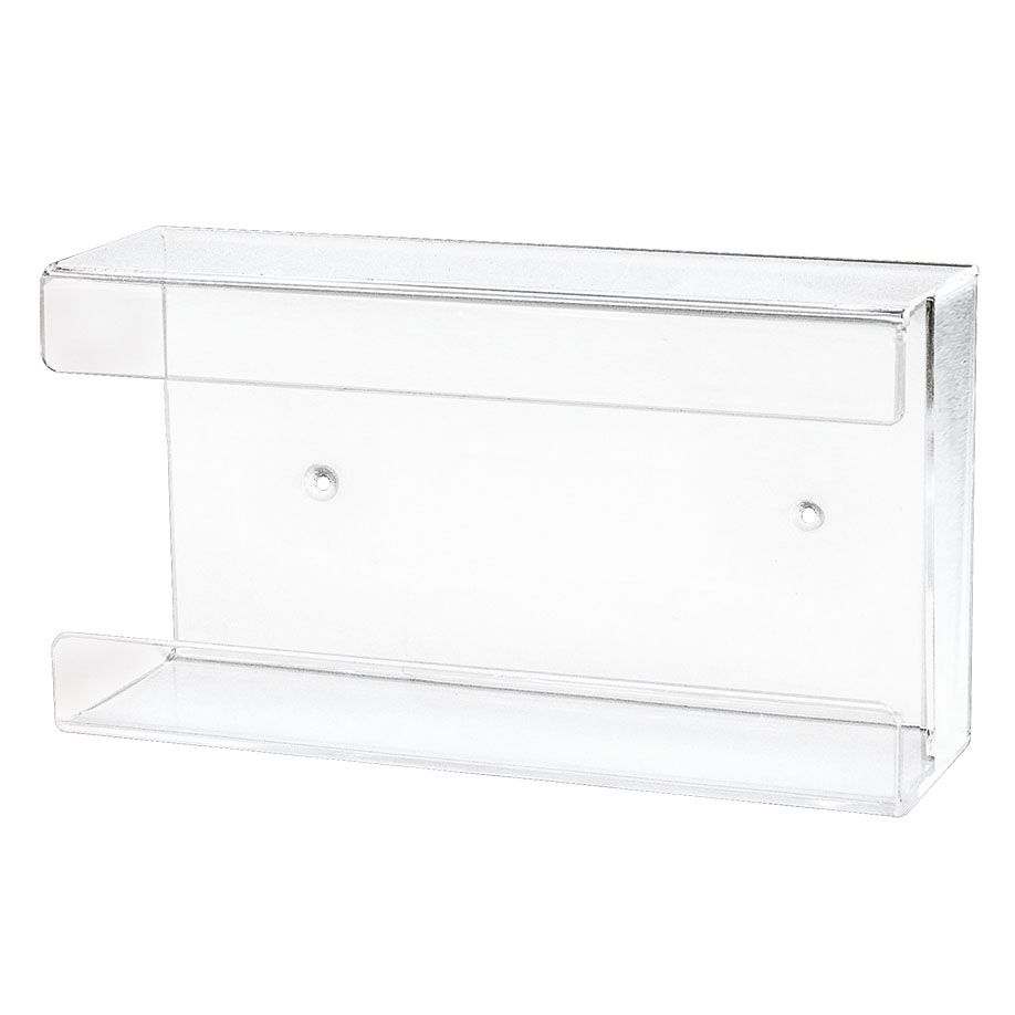 Handschuhbox-Halterung - Plexiglas/Acryl, transparent, inkl. Befestigungsmaterial