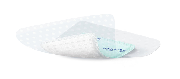 Zetuvit Plus Silicone Border - SAP-Wundauflage mit Silikon-Wundkontaktschicht